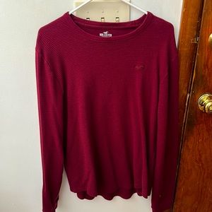 Hollister Ribbed Long Sleeved Shirt